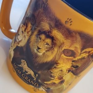 MGM GRAND LAS VEGAS LION MUG